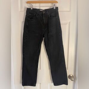 Top Shop Straight Leg Denim